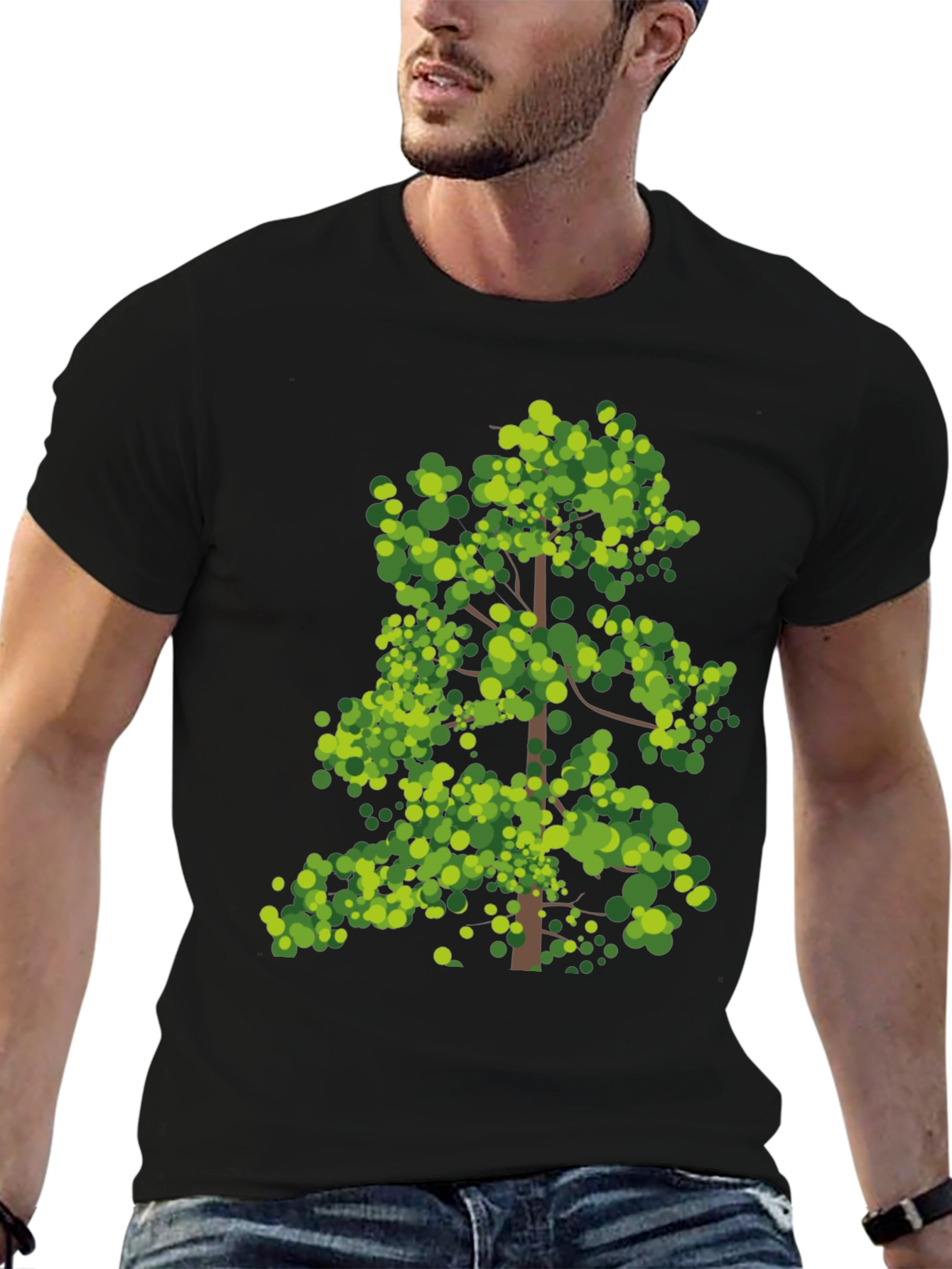 Tree Graphic Tee - Nature Inspired Design