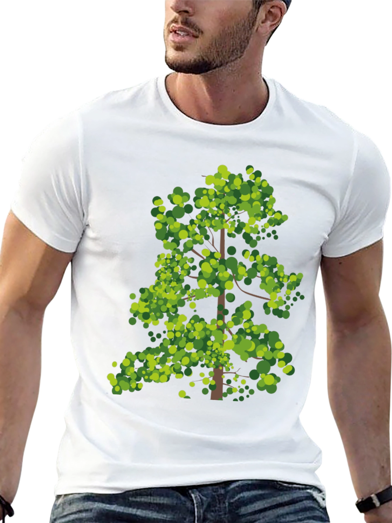Tree Graphic Tee - Nature Inspired Design