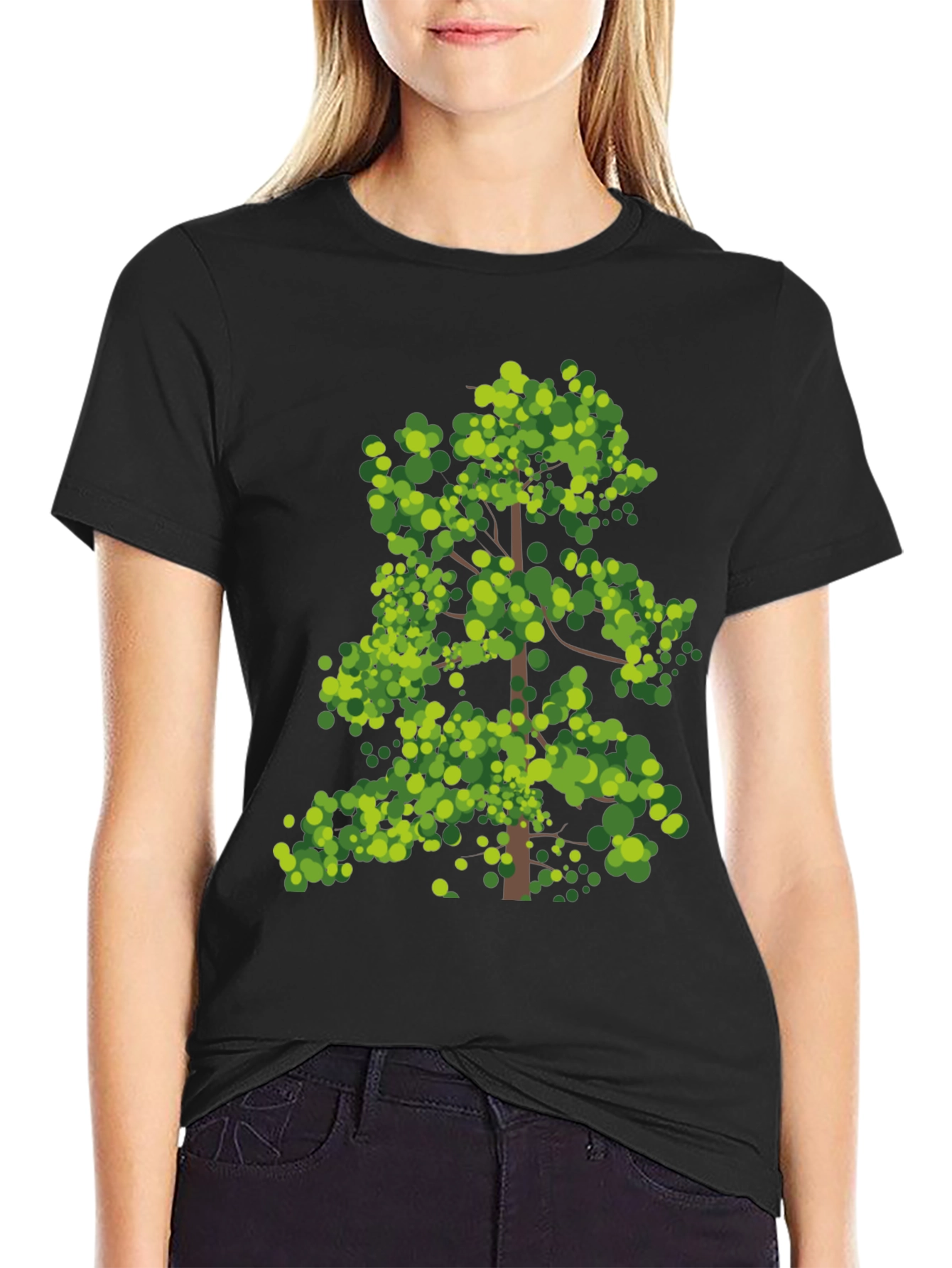 Tree Graphic Tee - Nature Inspired Design