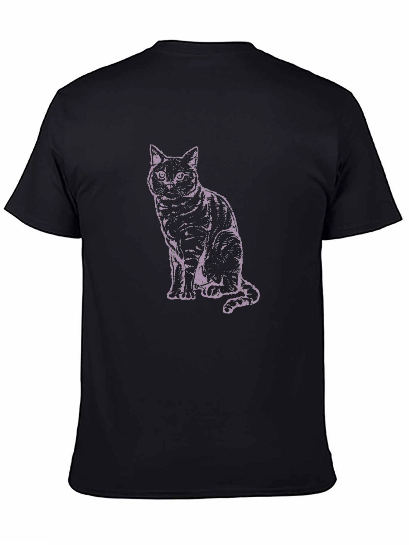 Cool Cat Graphic Tee - Unisex Black T-Shirt