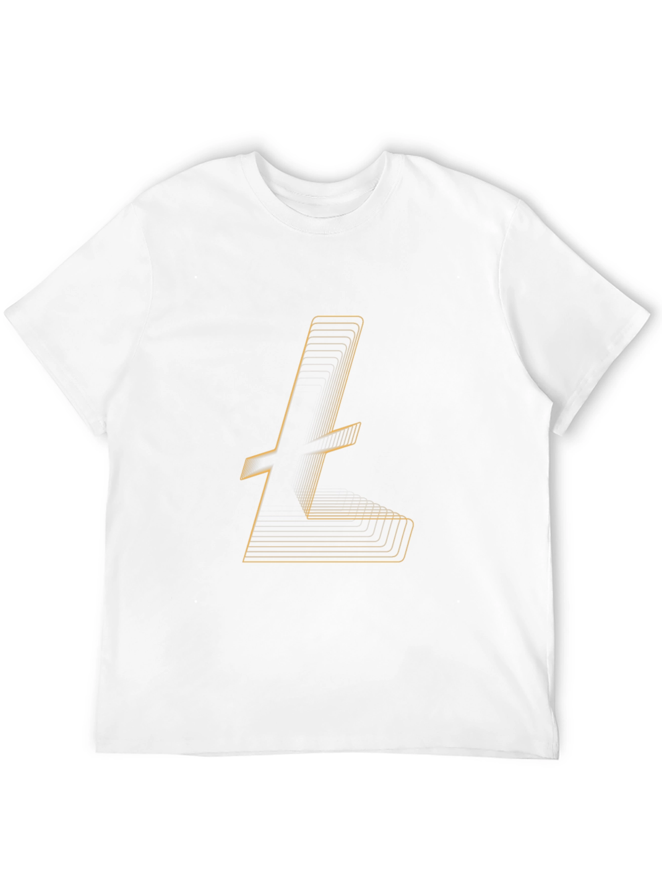 Litecoin Logo Black T-Shirt