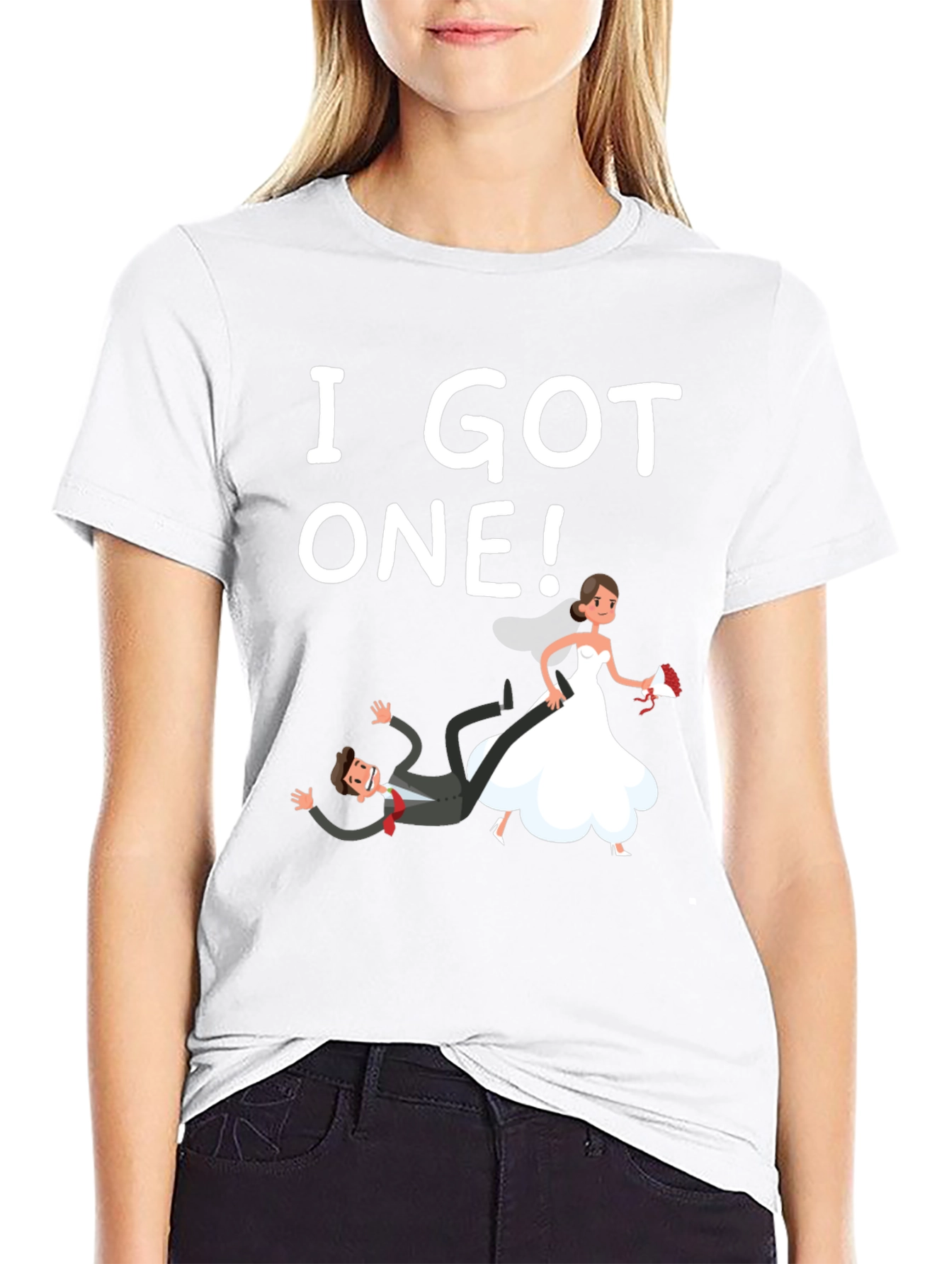 I Got One! T-Shirt - Funny Wedding Groom Tee