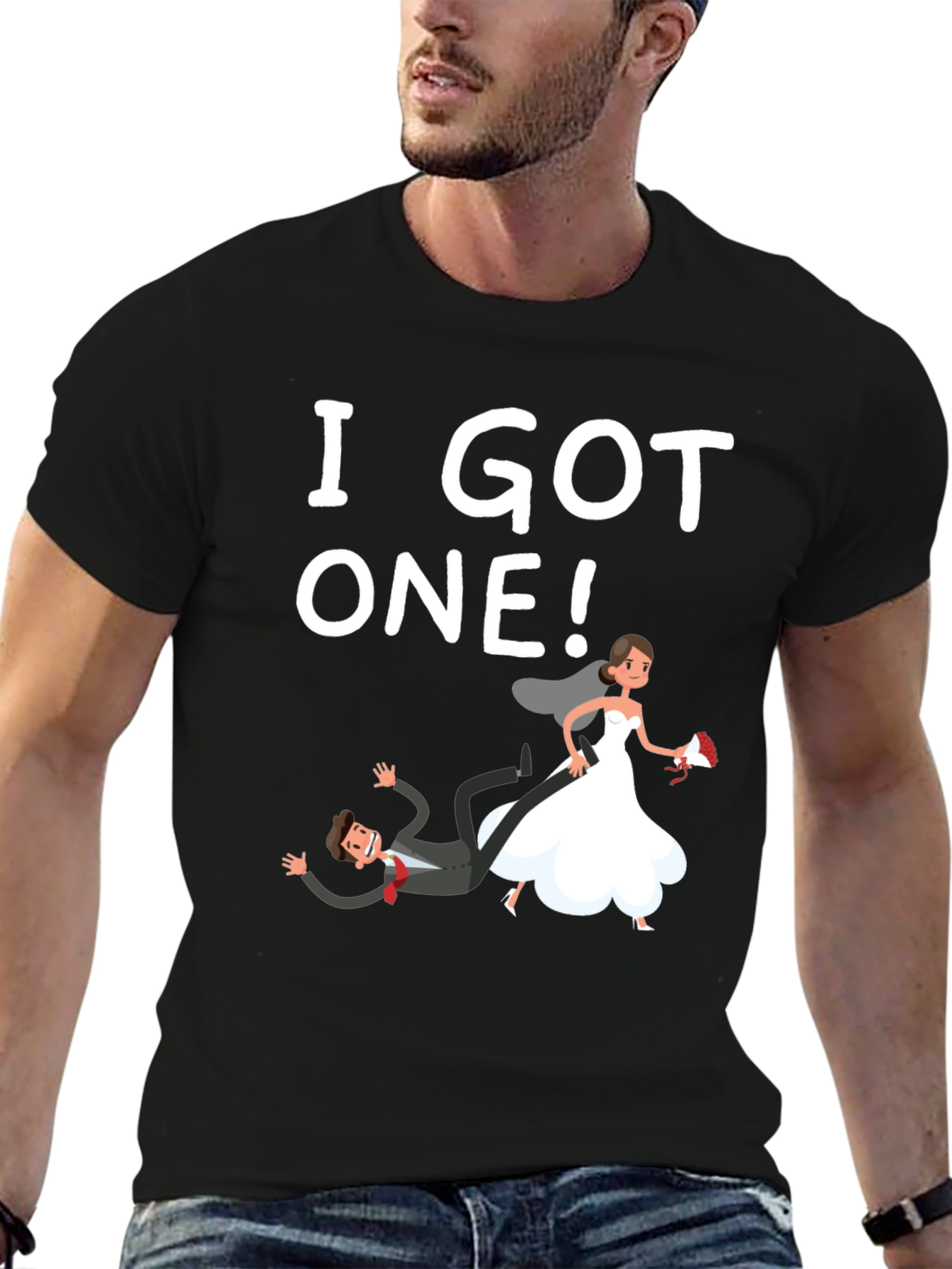 I Got One! T-Shirt - Funny Wedding Groom Tee