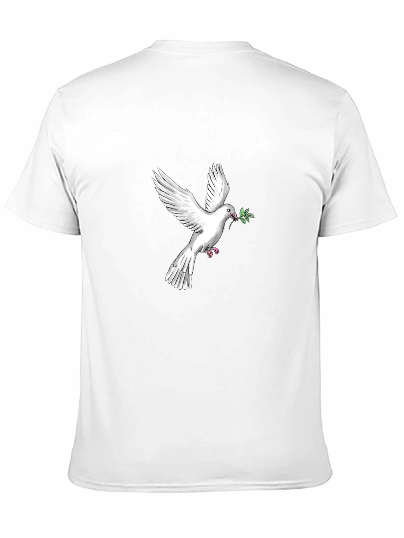 Peace Dove Graphic Tee - Black