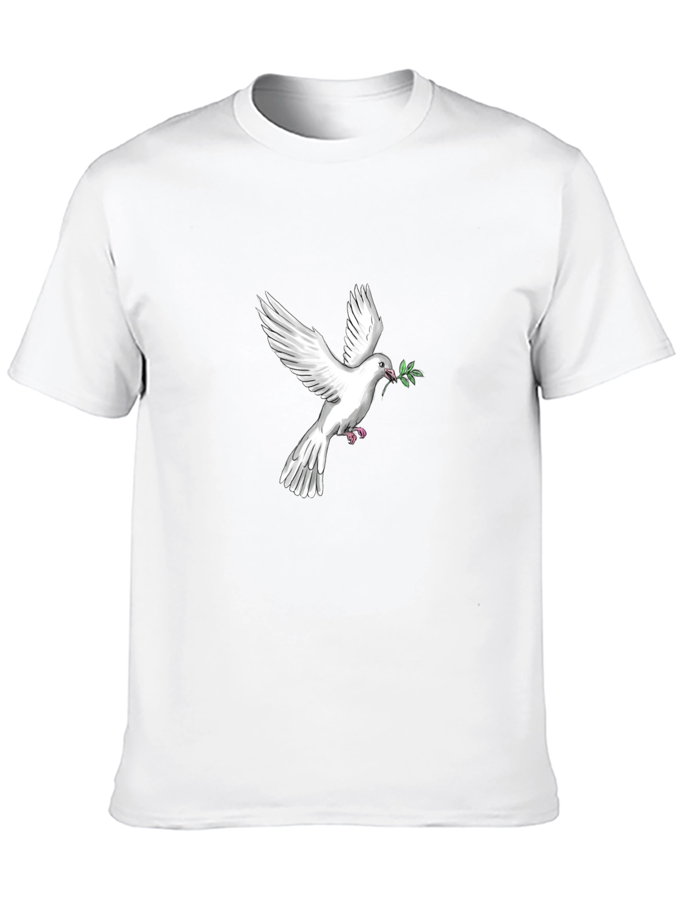 Peace Dove Graphic Tee - Black