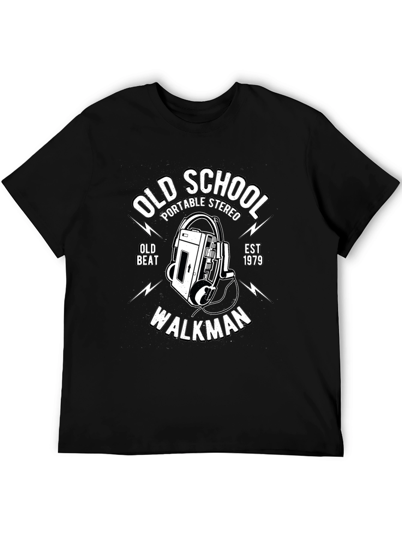 Old School Walkman T-Shirt - Retro 1979 Stereo Design