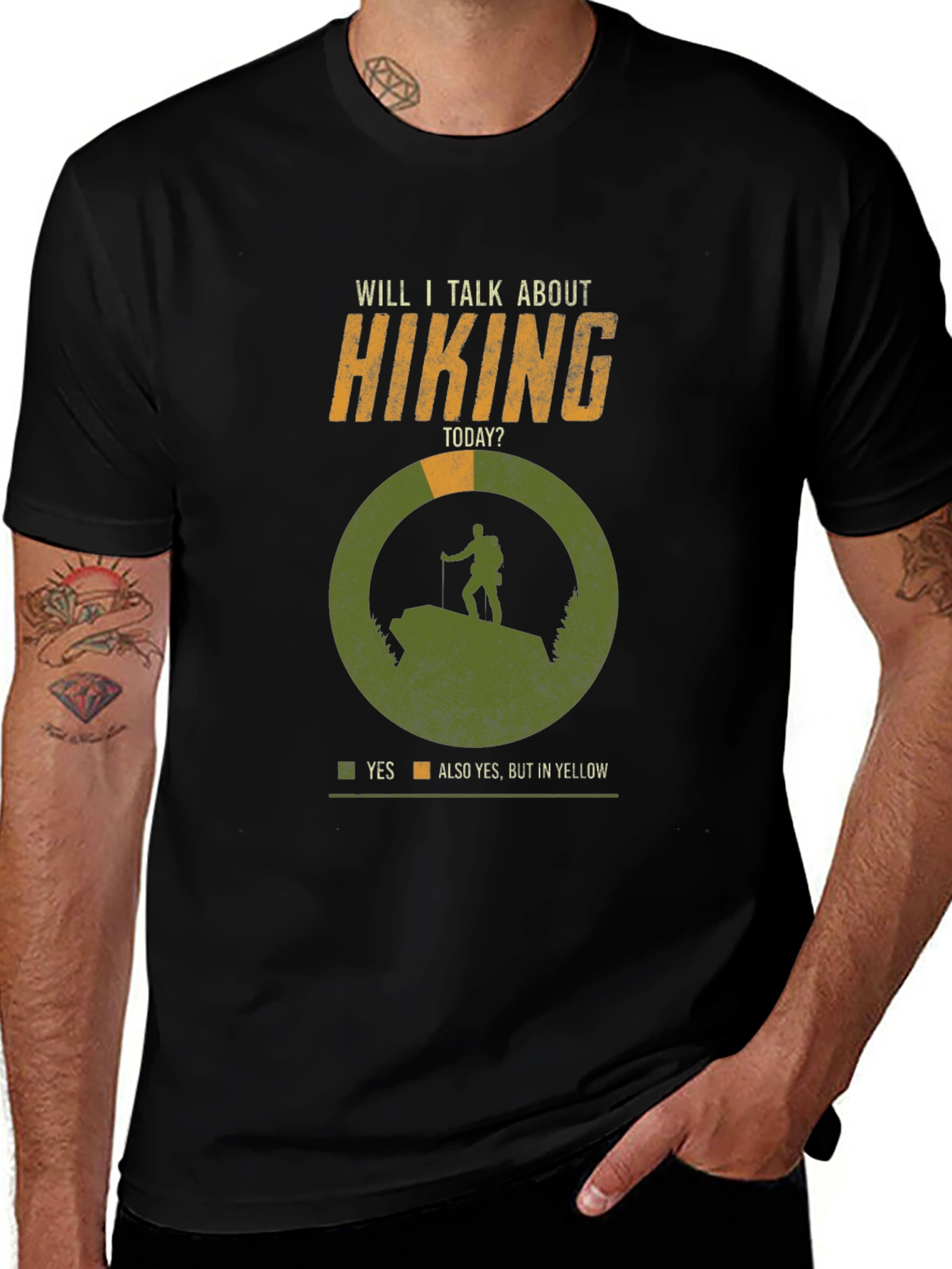 Hiking T-Shirt - Will I Talk About Hiking Today?
