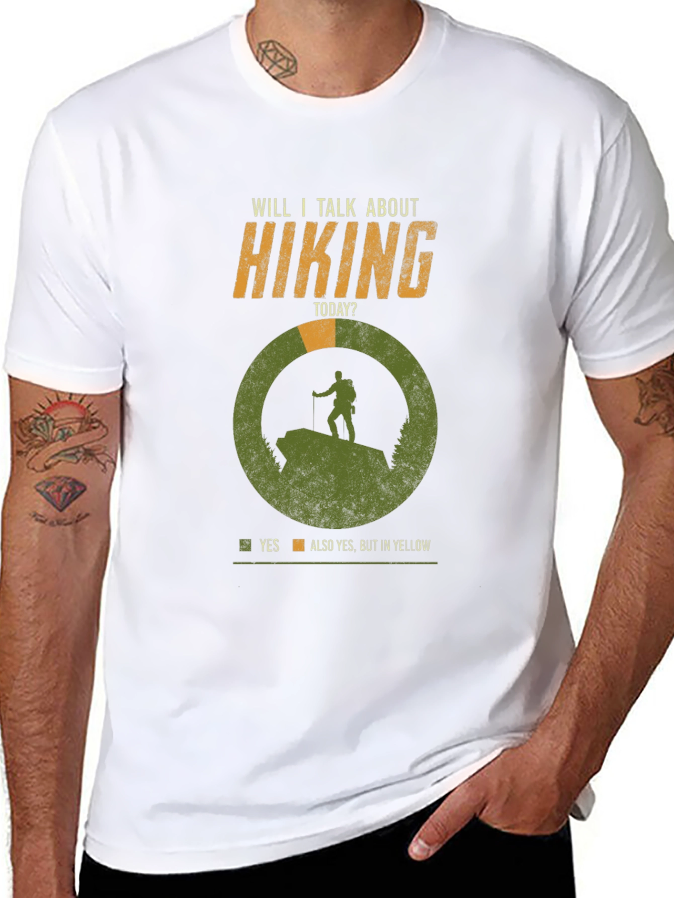 Hiking T-Shirt - Will I Talk About Hiking Today?