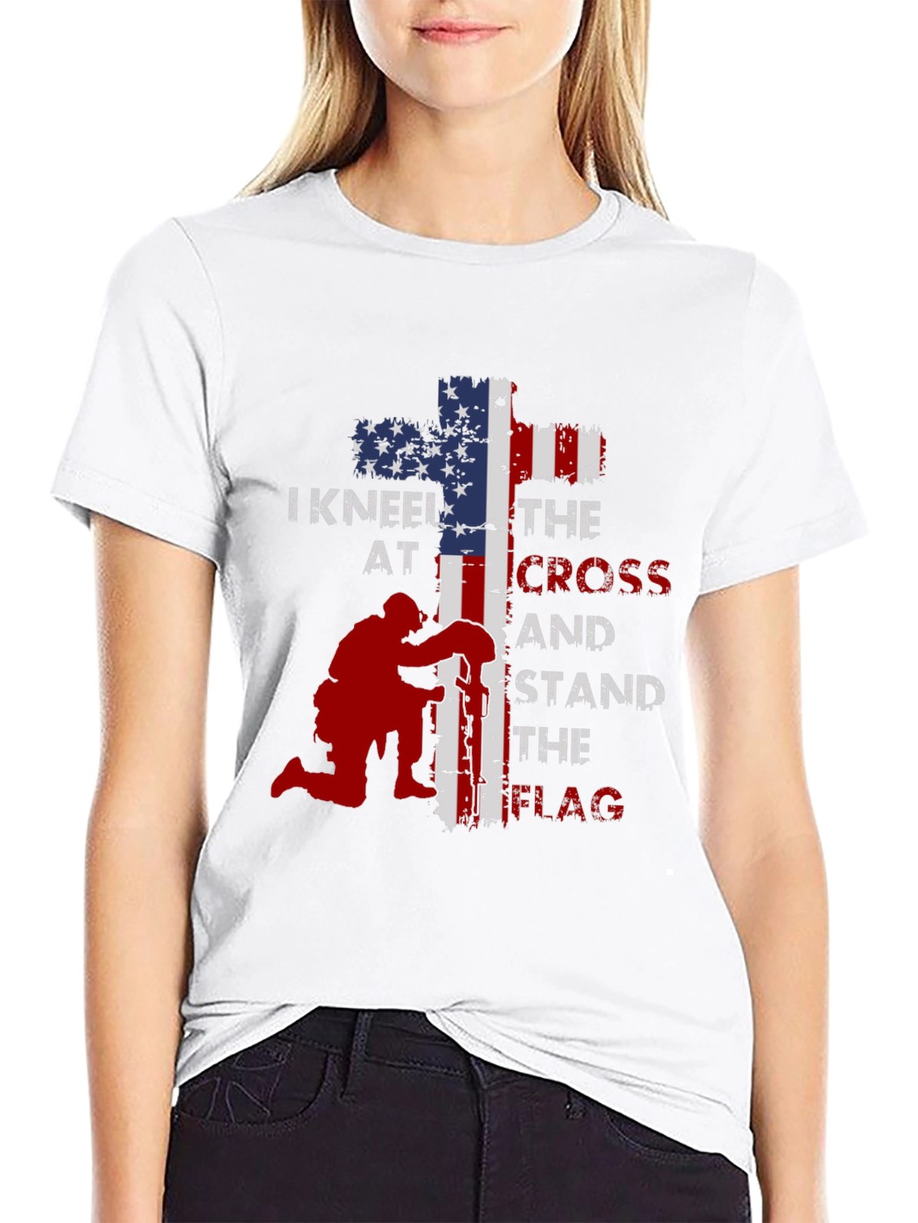 I Kneel at the Cross T-Shirt