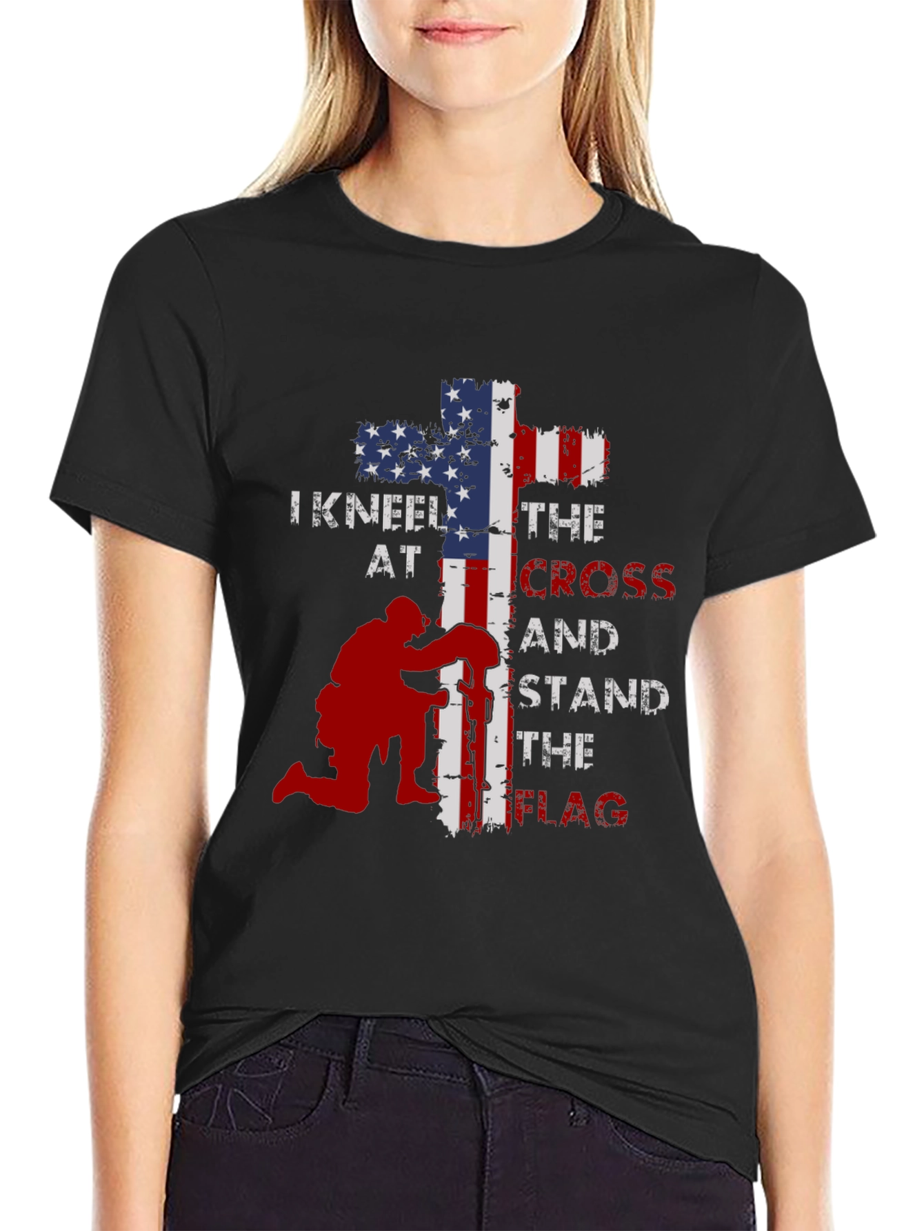 I Kneel at the Cross T-Shirt