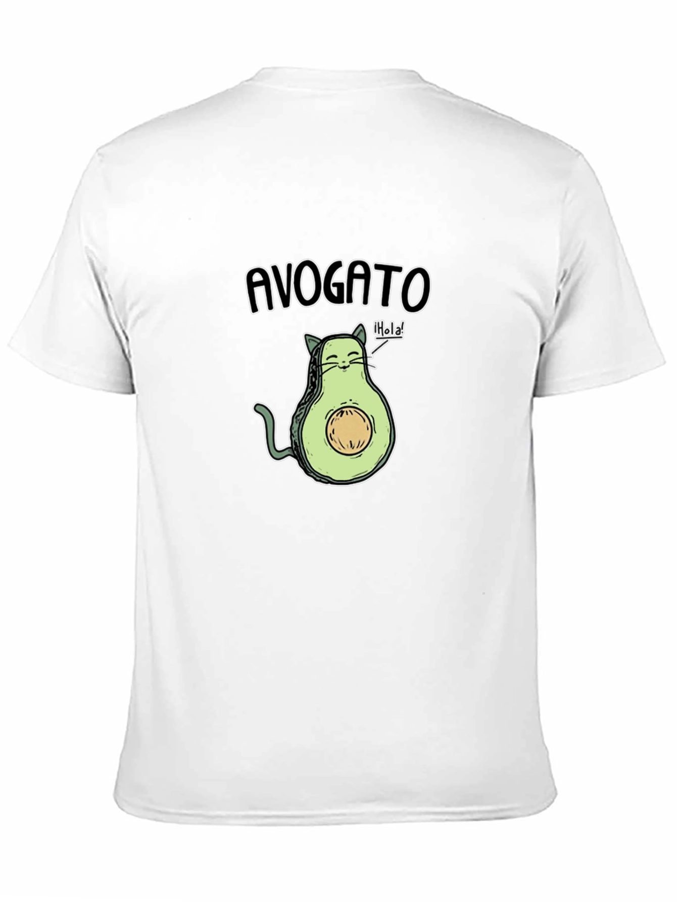 Avogato T-Shirt - Funny Avocado Cat Tee