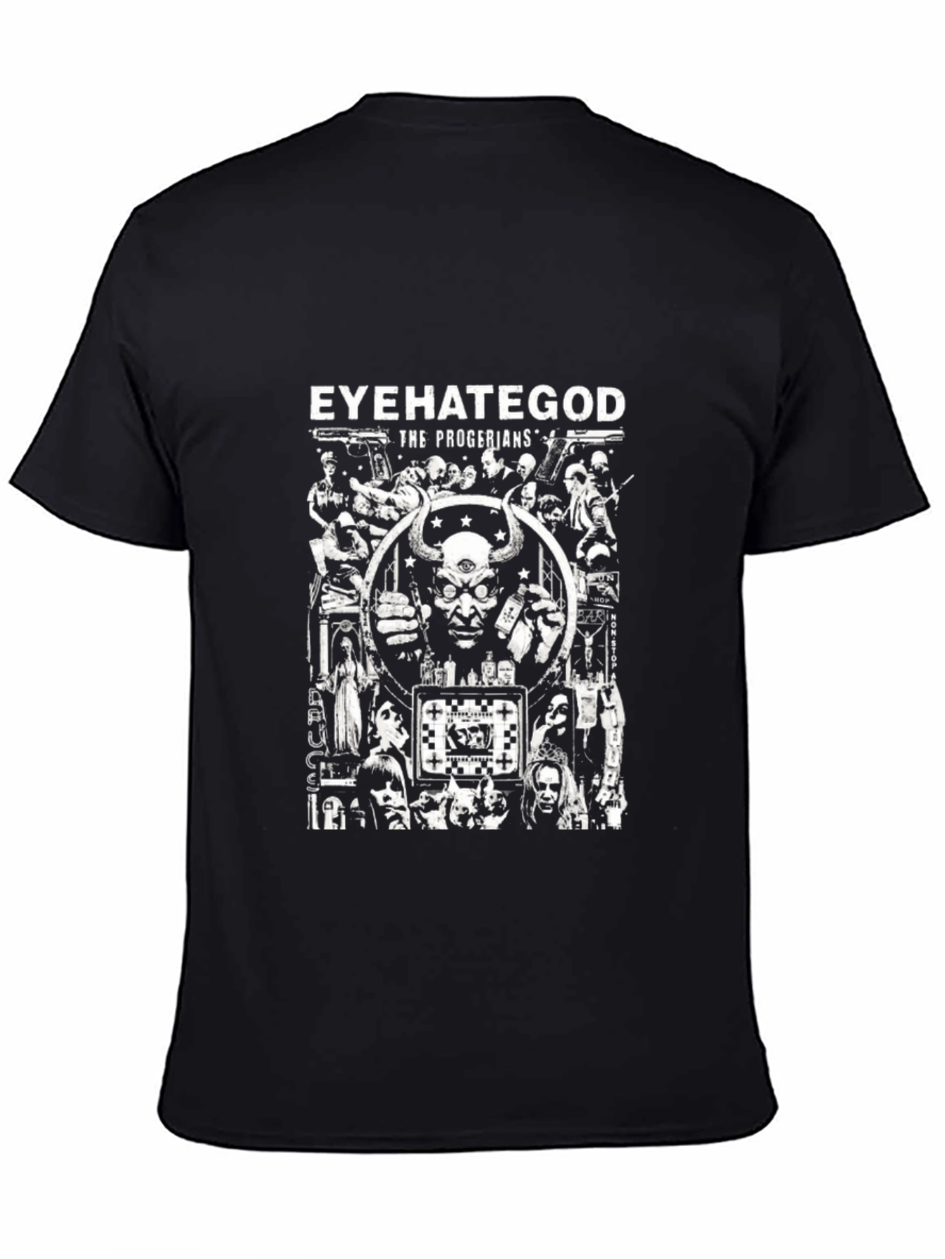 Eyehategod T-Shirt - The Progerians Black Tee