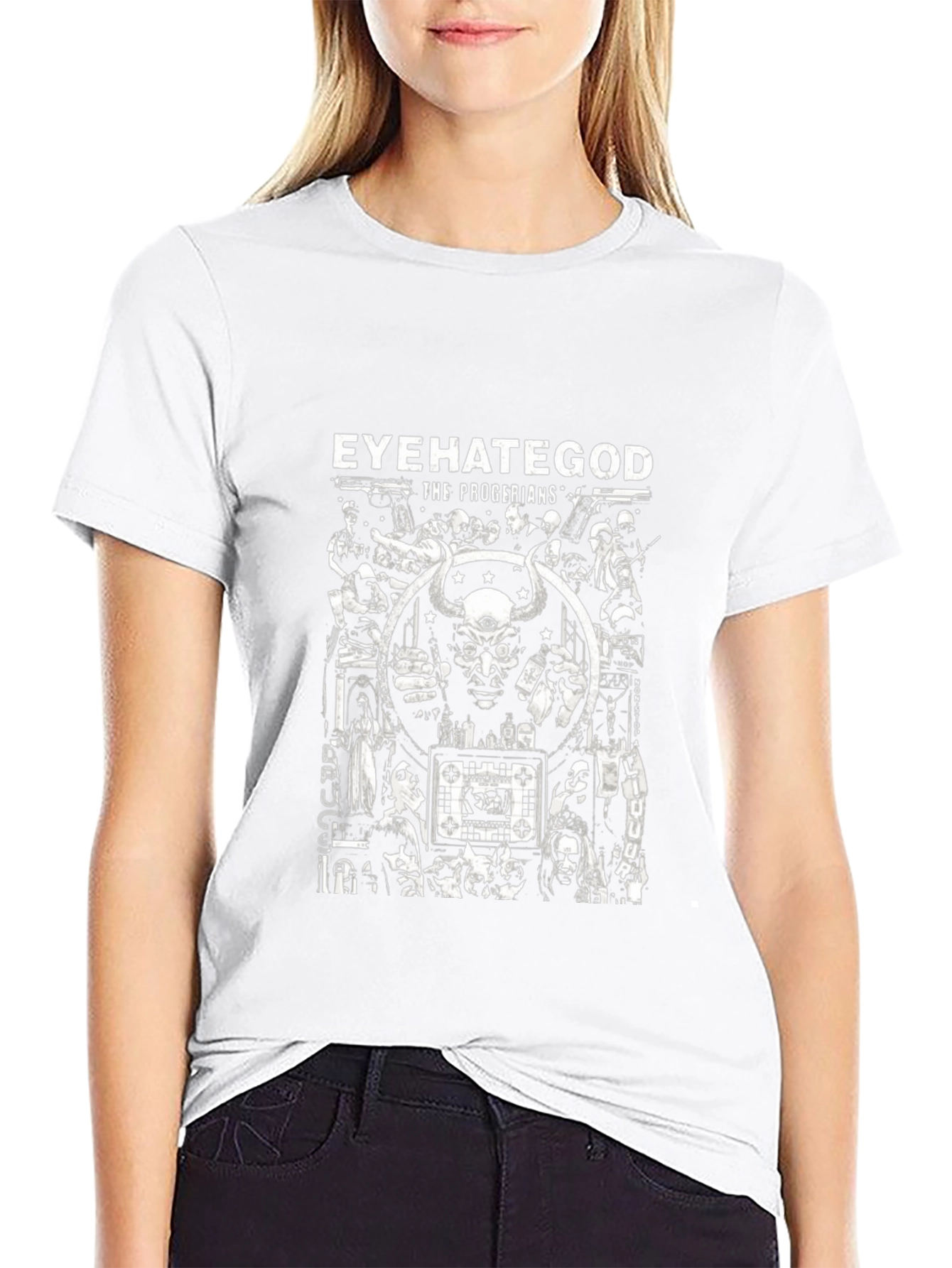 Eyehategod T-Shirt - The Progerians Black Tee