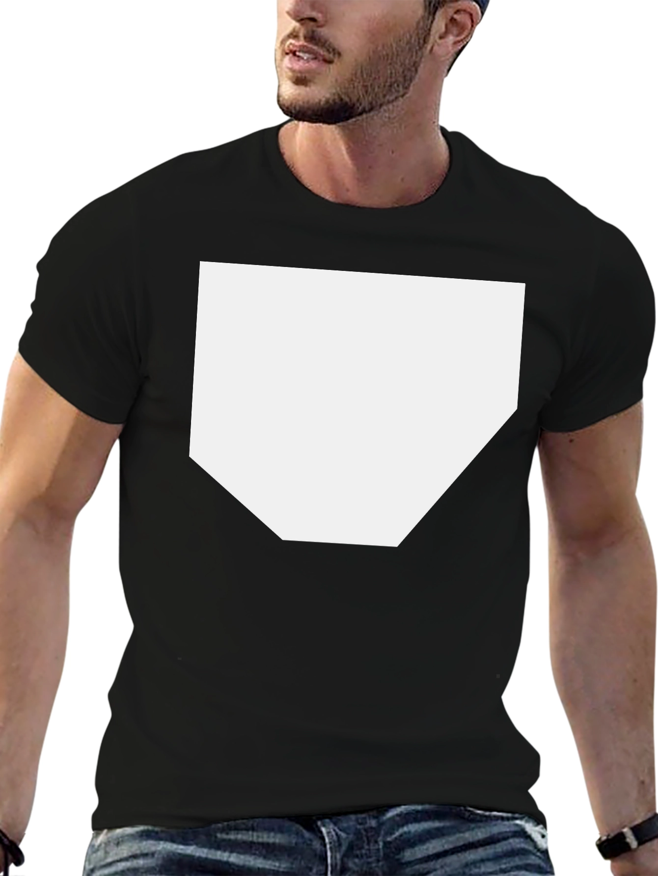 Blank Graphic T-Shirt for Custom Designs