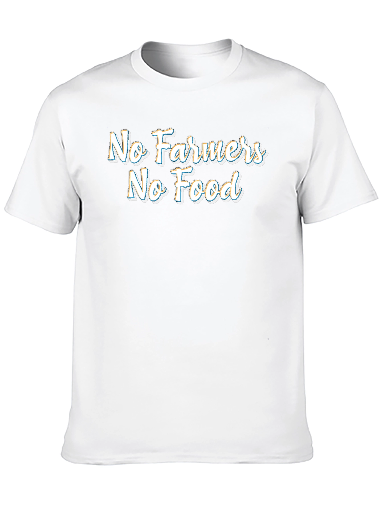 No Farmers No Food Graphic Tee