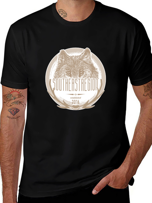 Southeast Region Wolf Graphic Tee - Black