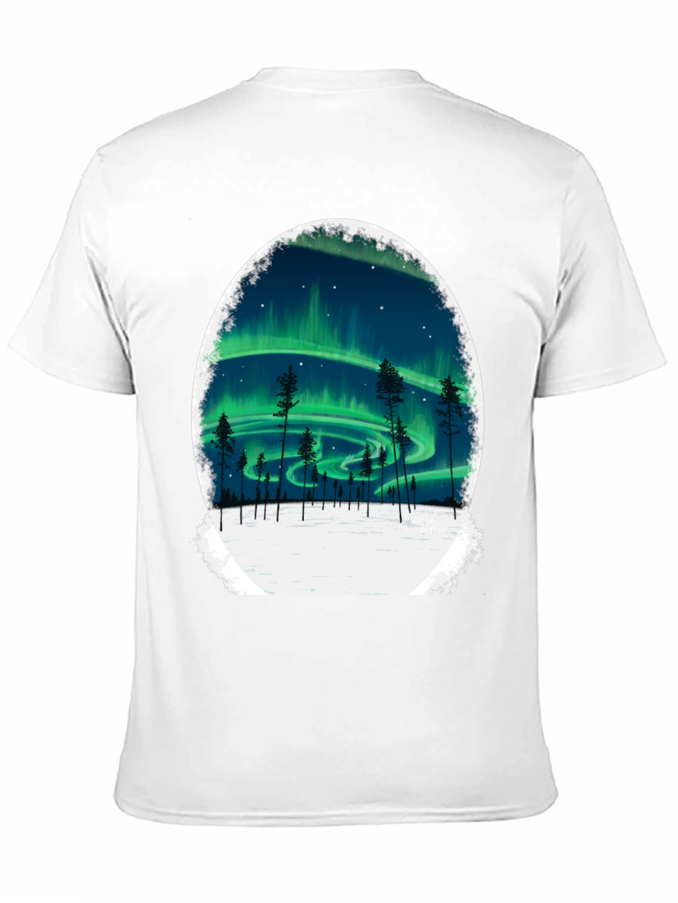 Aurora Borealis Graphic T-Shirt