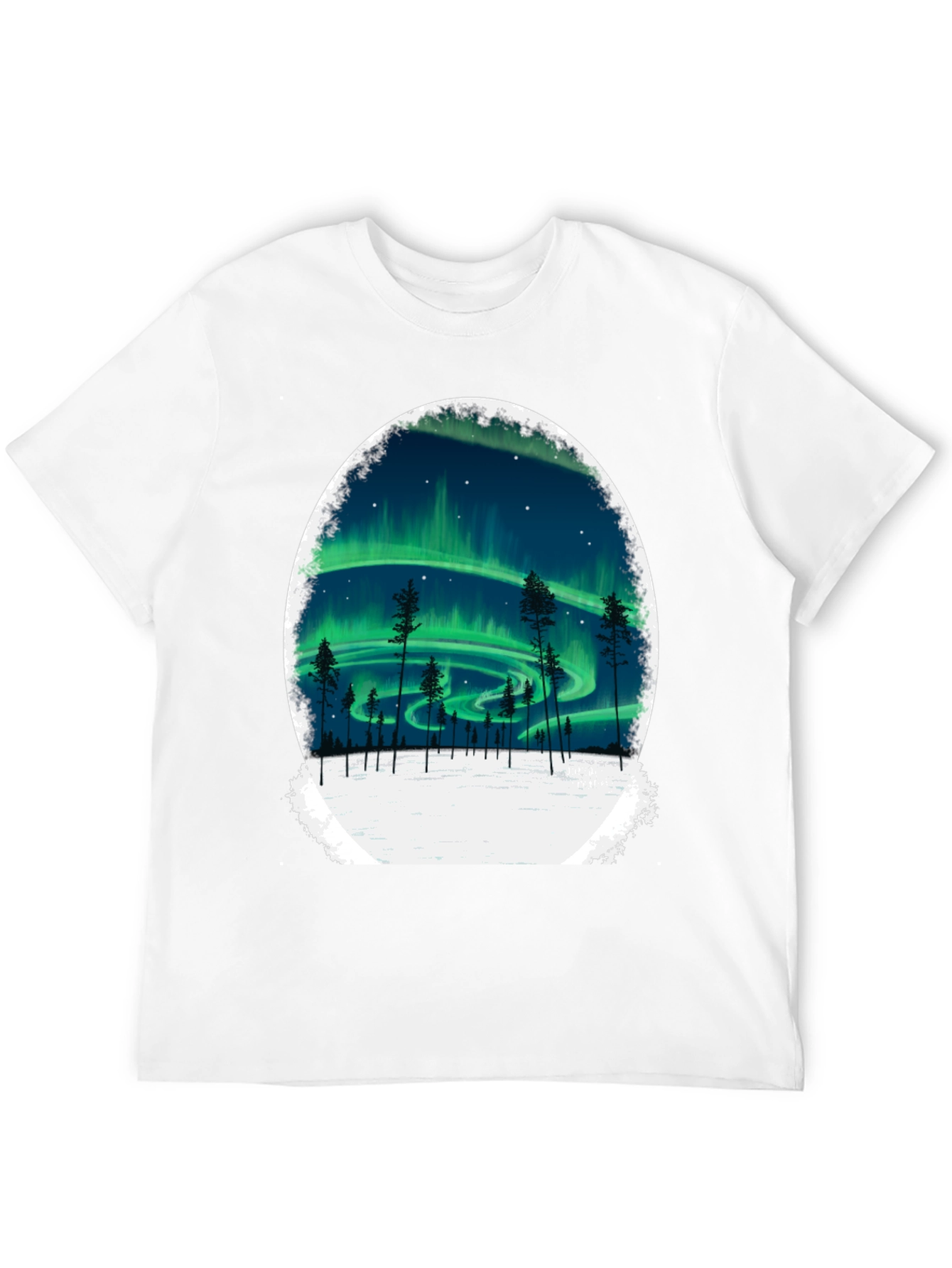 Aurora Borealis Graphic T-Shirt