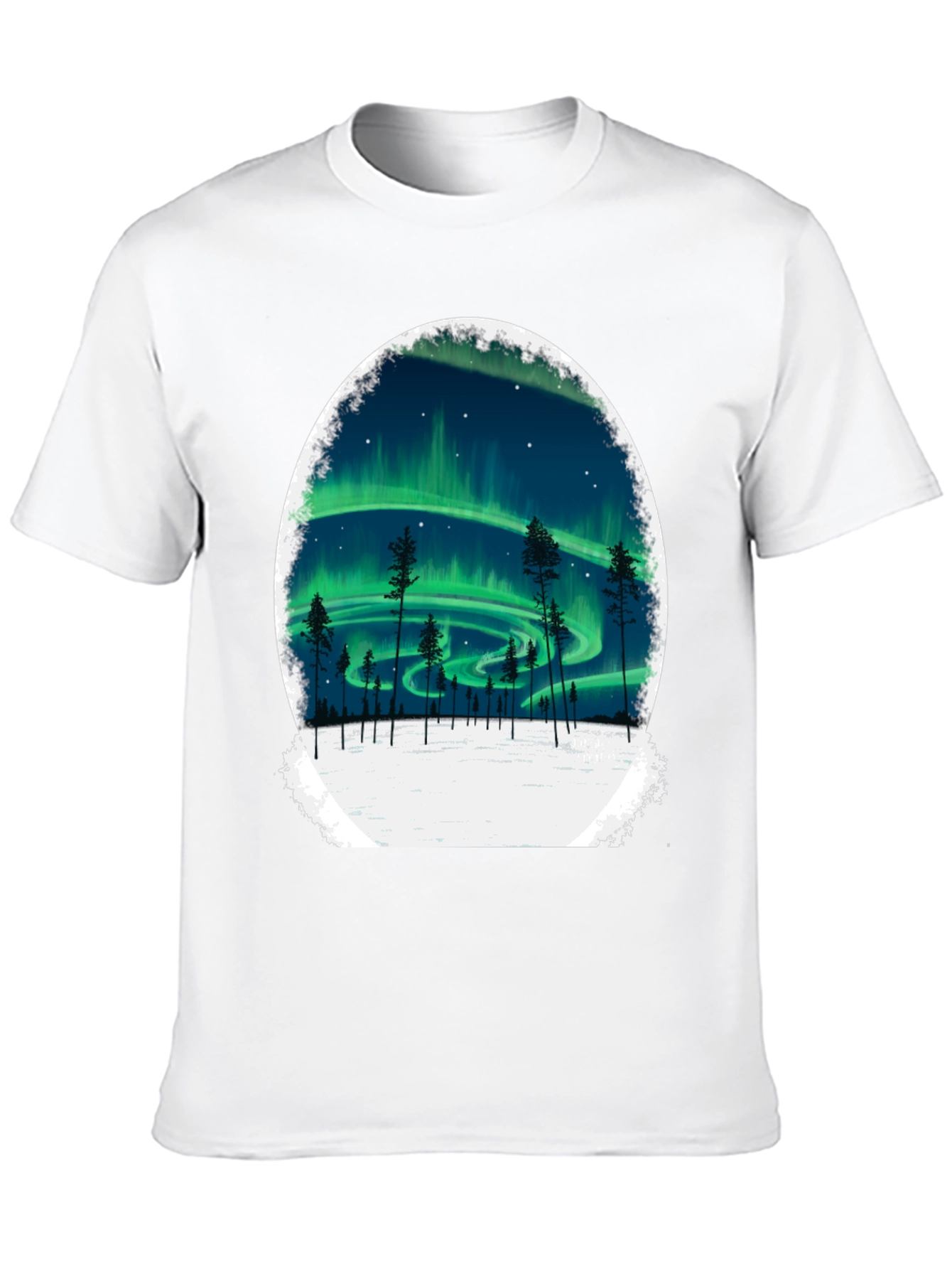 Aurora Borealis Graphic T-Shirt