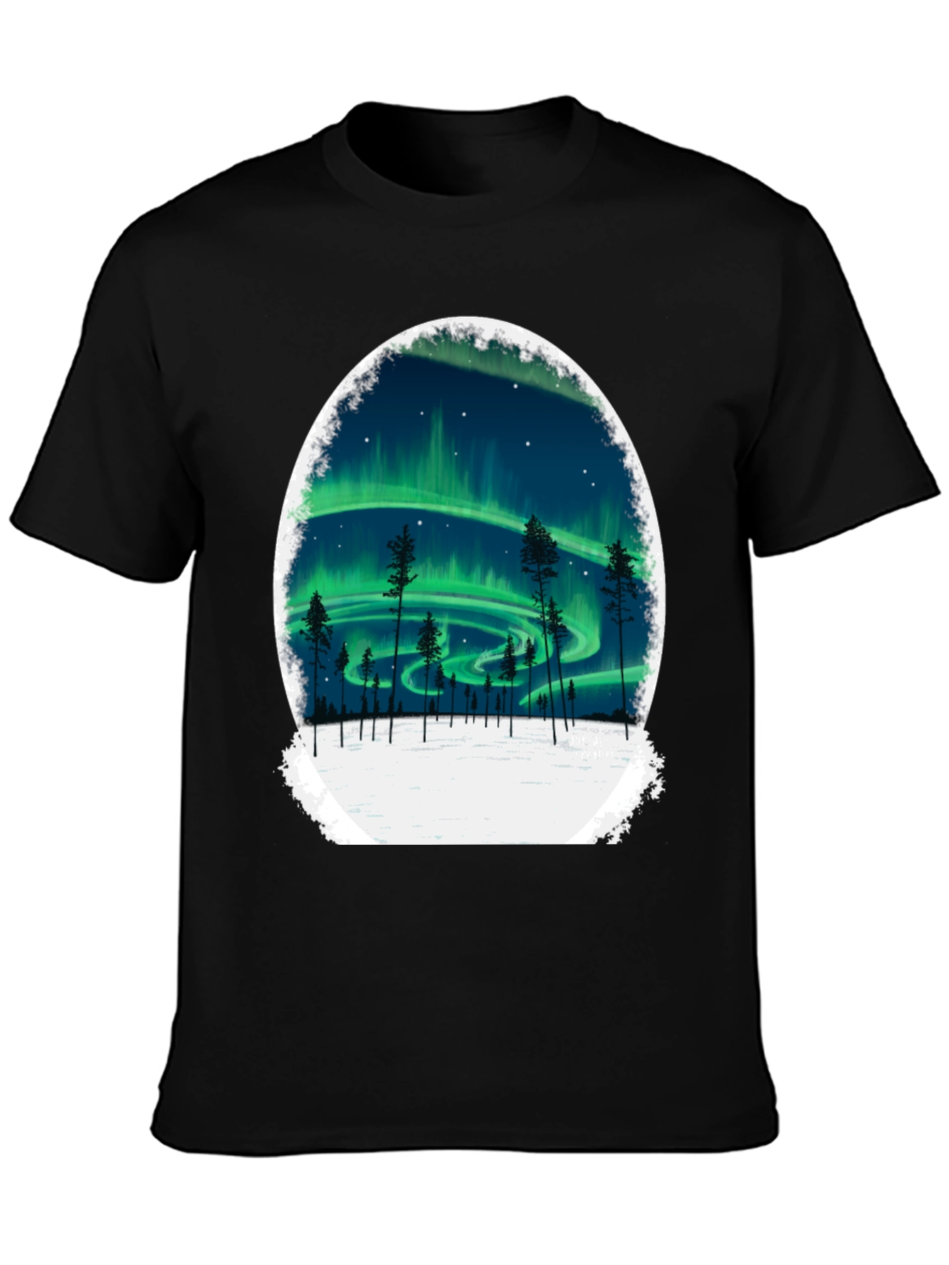 Aurora Borealis Graphic T-Shirt