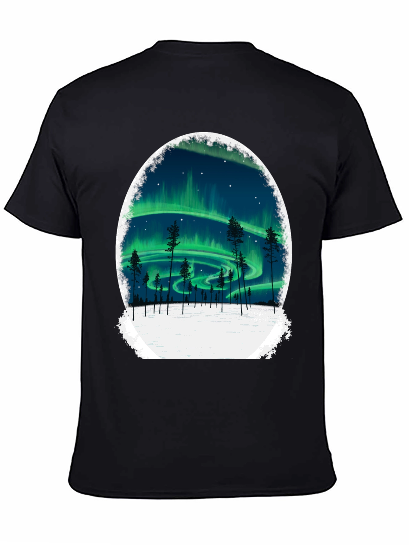 Aurora Borealis Graphic T-Shirt
