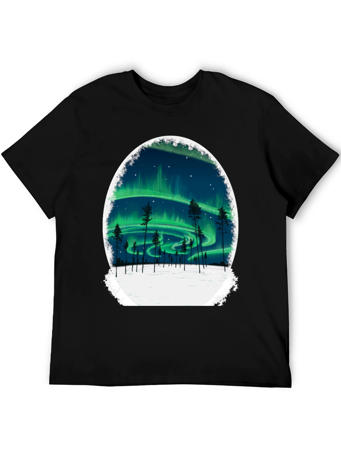 Aurora Borealis Graphic T-Shirt