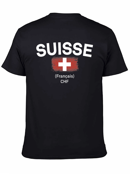 Suisse Flag Graphic Tee - Swiss Pride T-Shirt