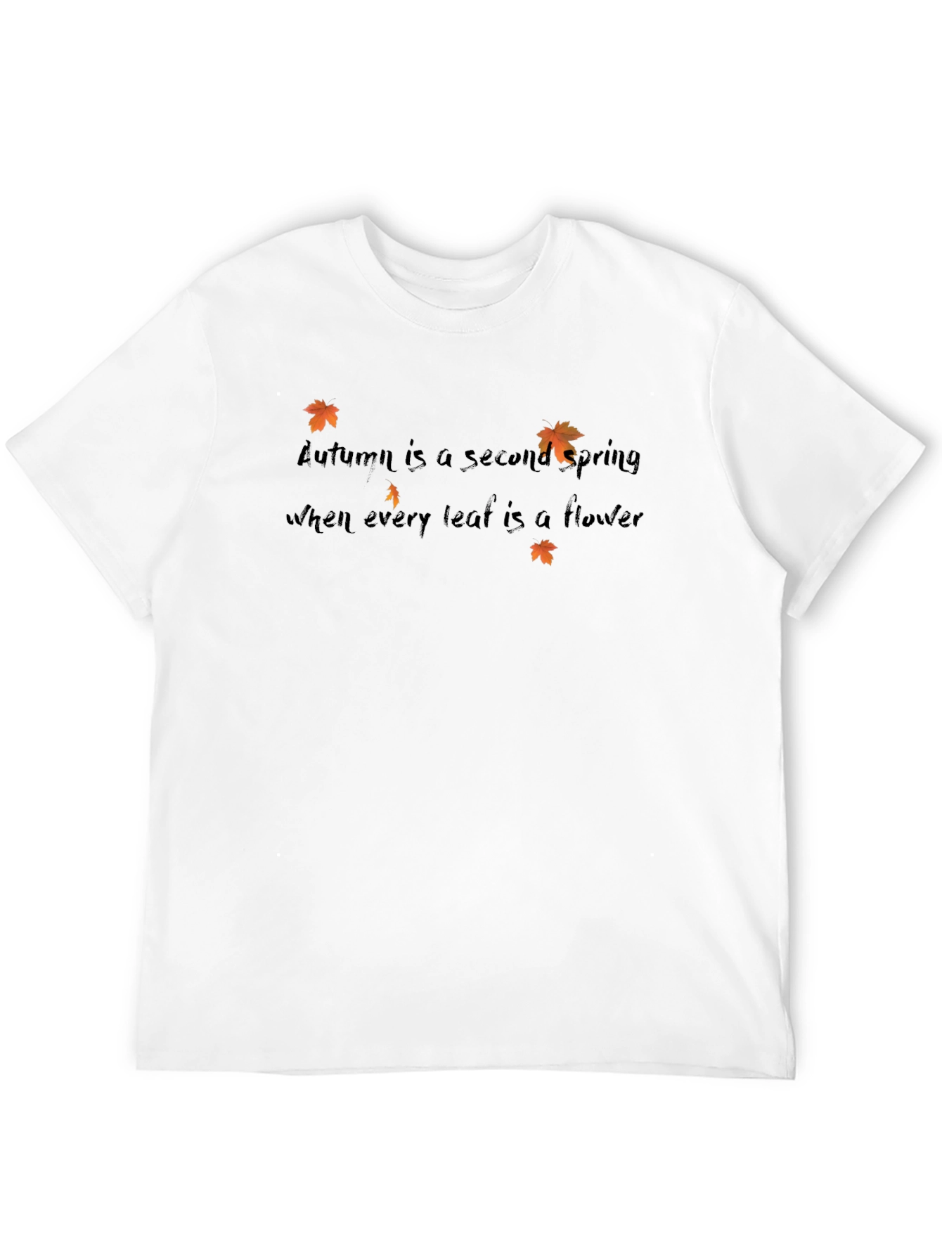 Autumn Leaves Graphic T-Shirt - Season of Style