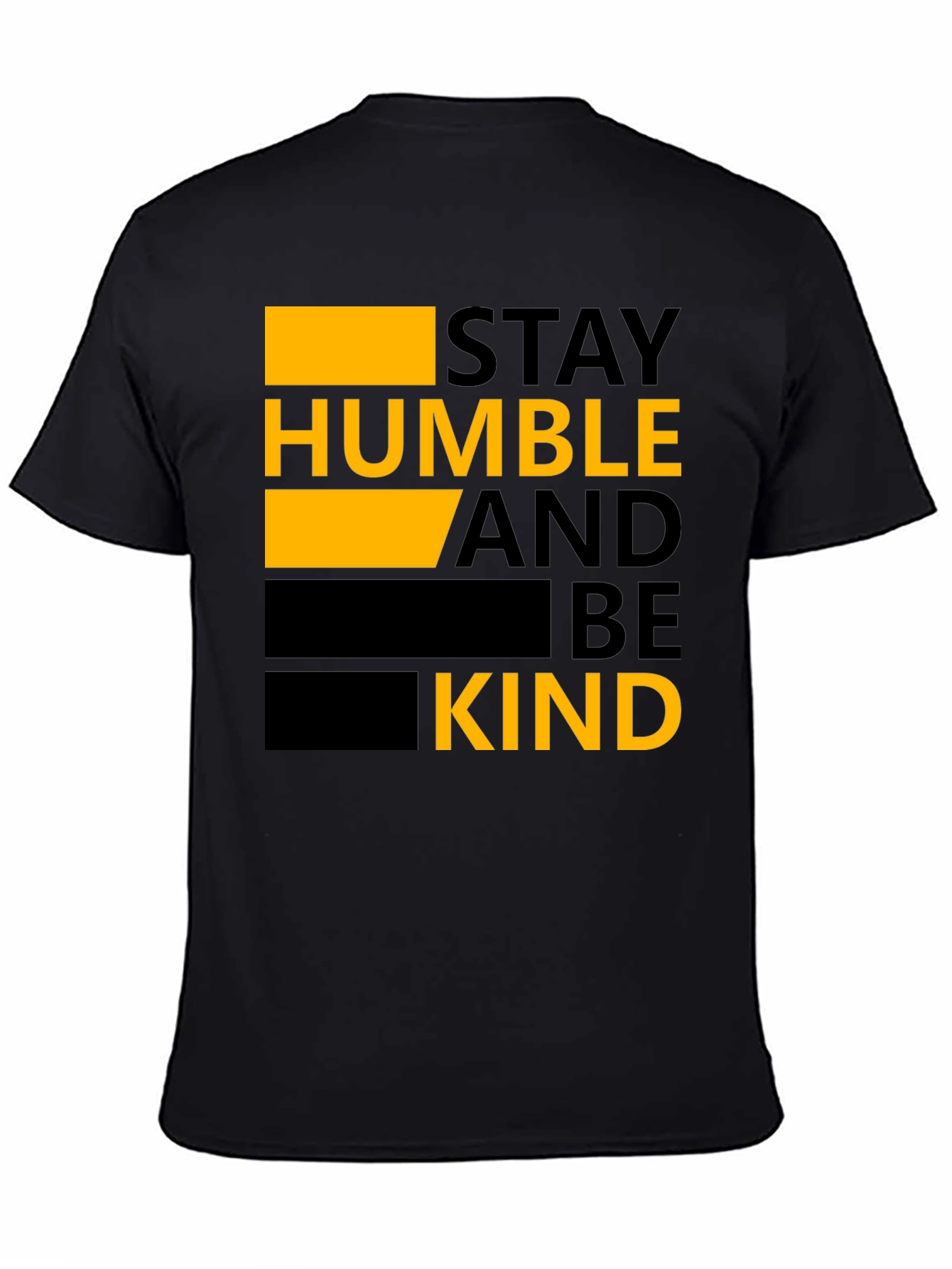 Stay Humble and Be Kind Graphic Tee - Black