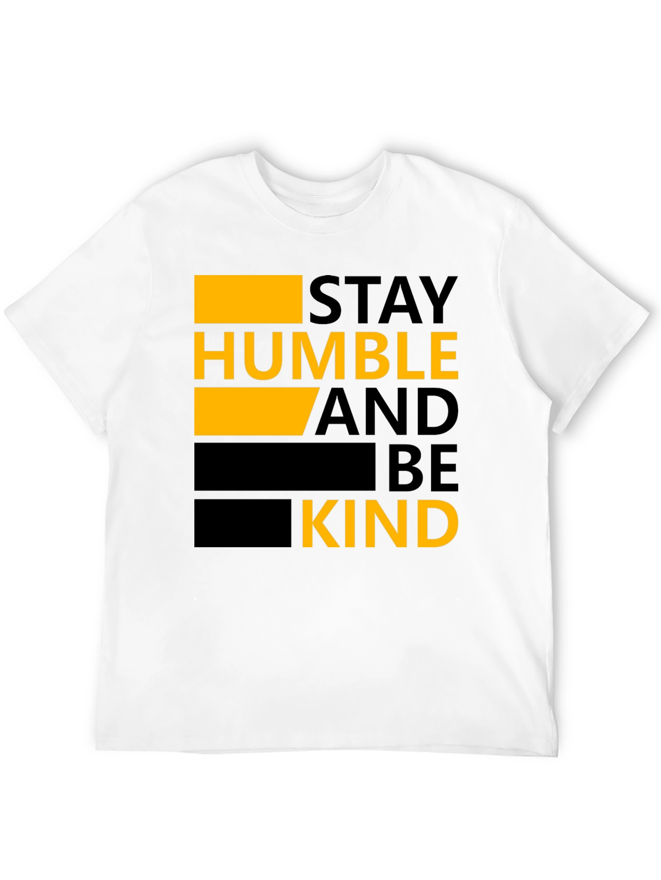 Stay Humble and Be Kind Graphic Tee - Black