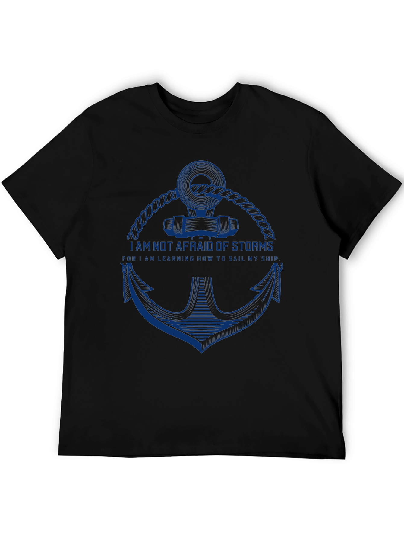 Nautical Anchor T-Shirt - Sailors Motto