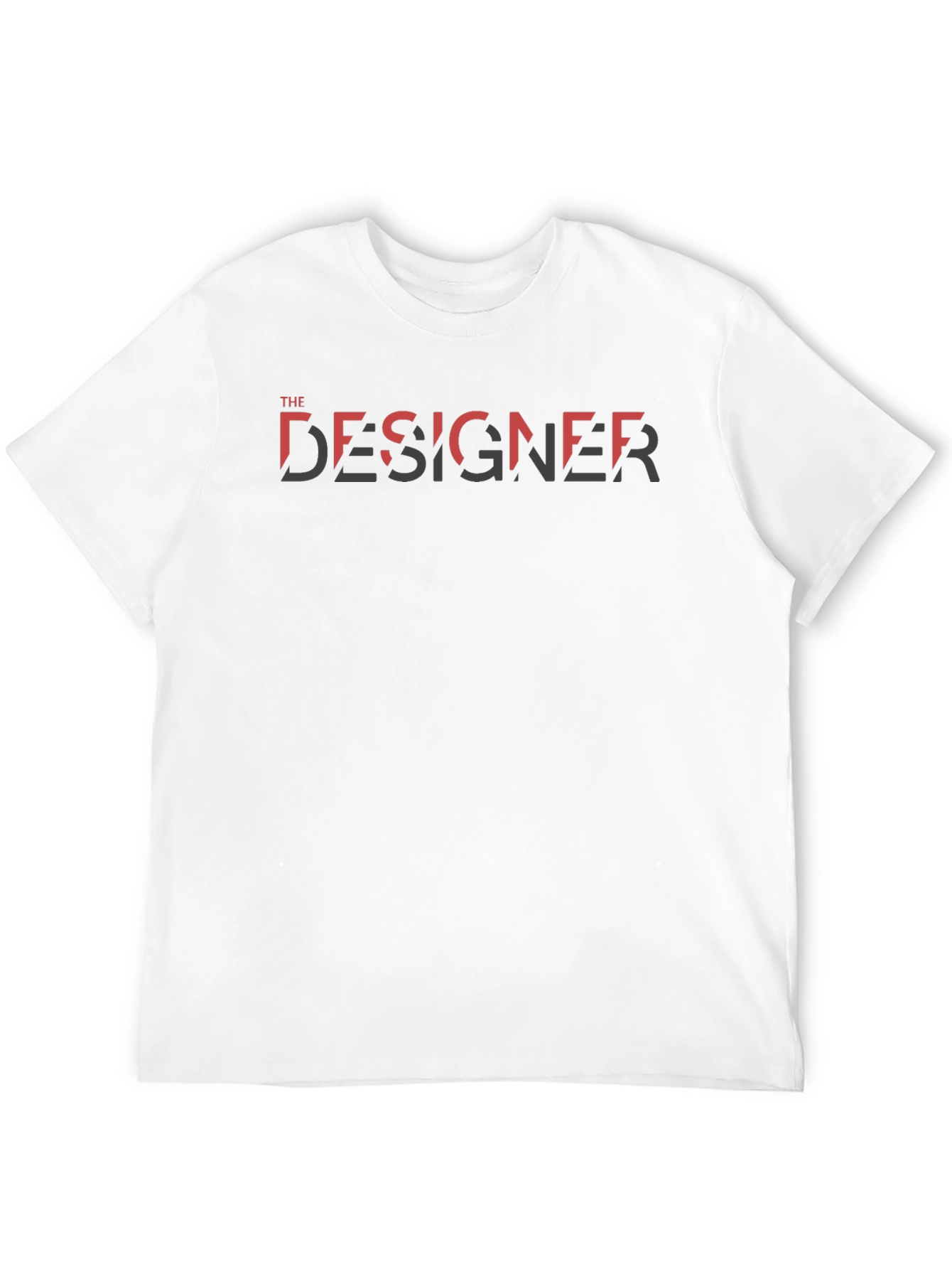 The Designer Graphic T-Shirt - Modern Crew Neck Tee
