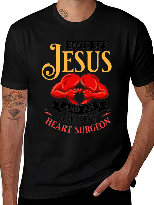Saved By Jesus Heart Surgeon T-Shirt