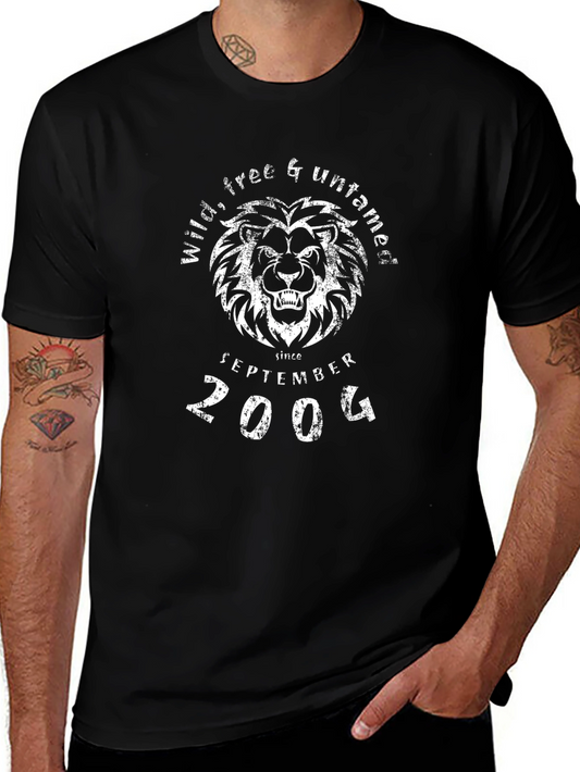 Wild Lion Graphic T-Shirt - September 2004