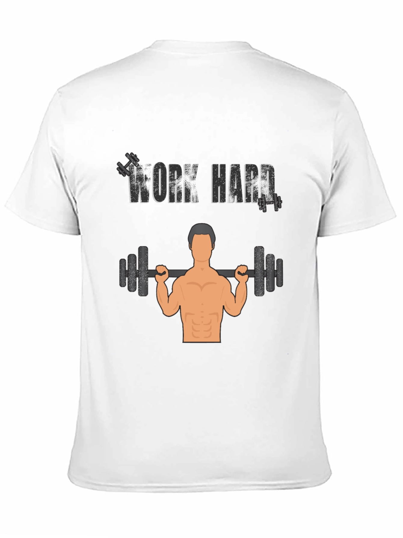 Work Hard Gym T-Shirt - Fitness Apparel