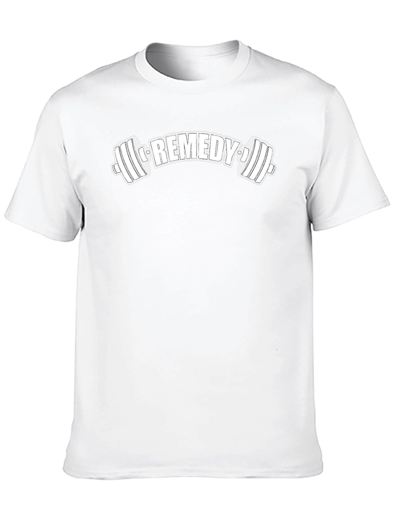 Remedy Fitness T-Shirt - Black Gym Workout Apparel