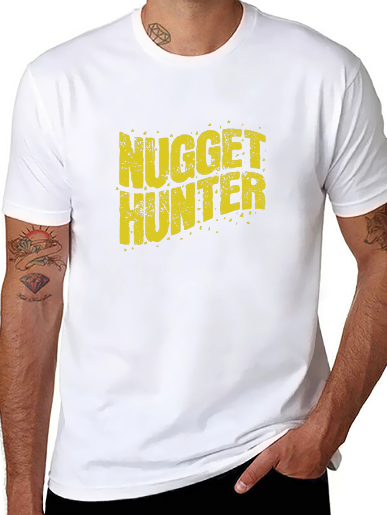 Nugget Hunter Graphic Tee - Black T-Shirt