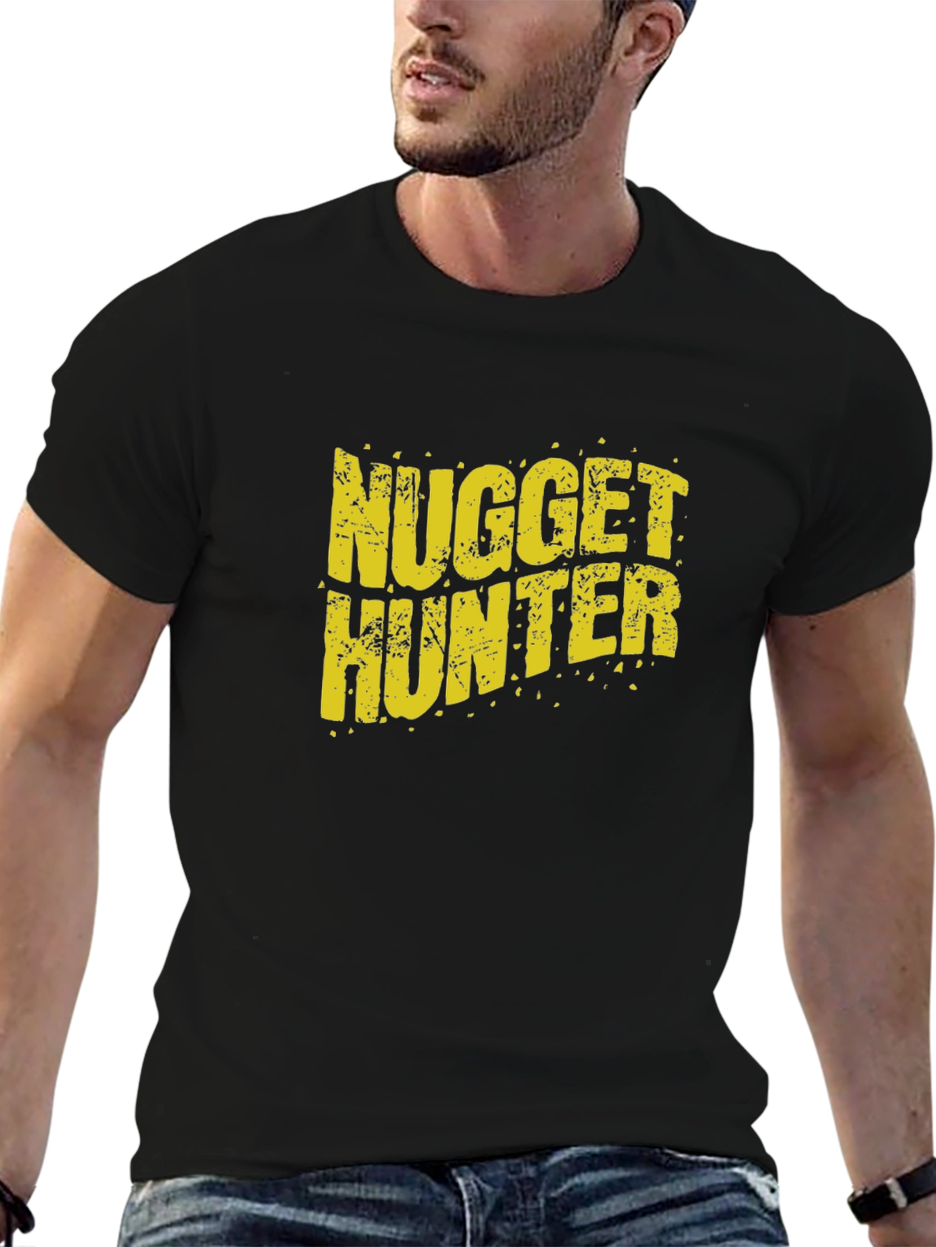 Nugget Hunter Graphic Tee - Black T-Shirt