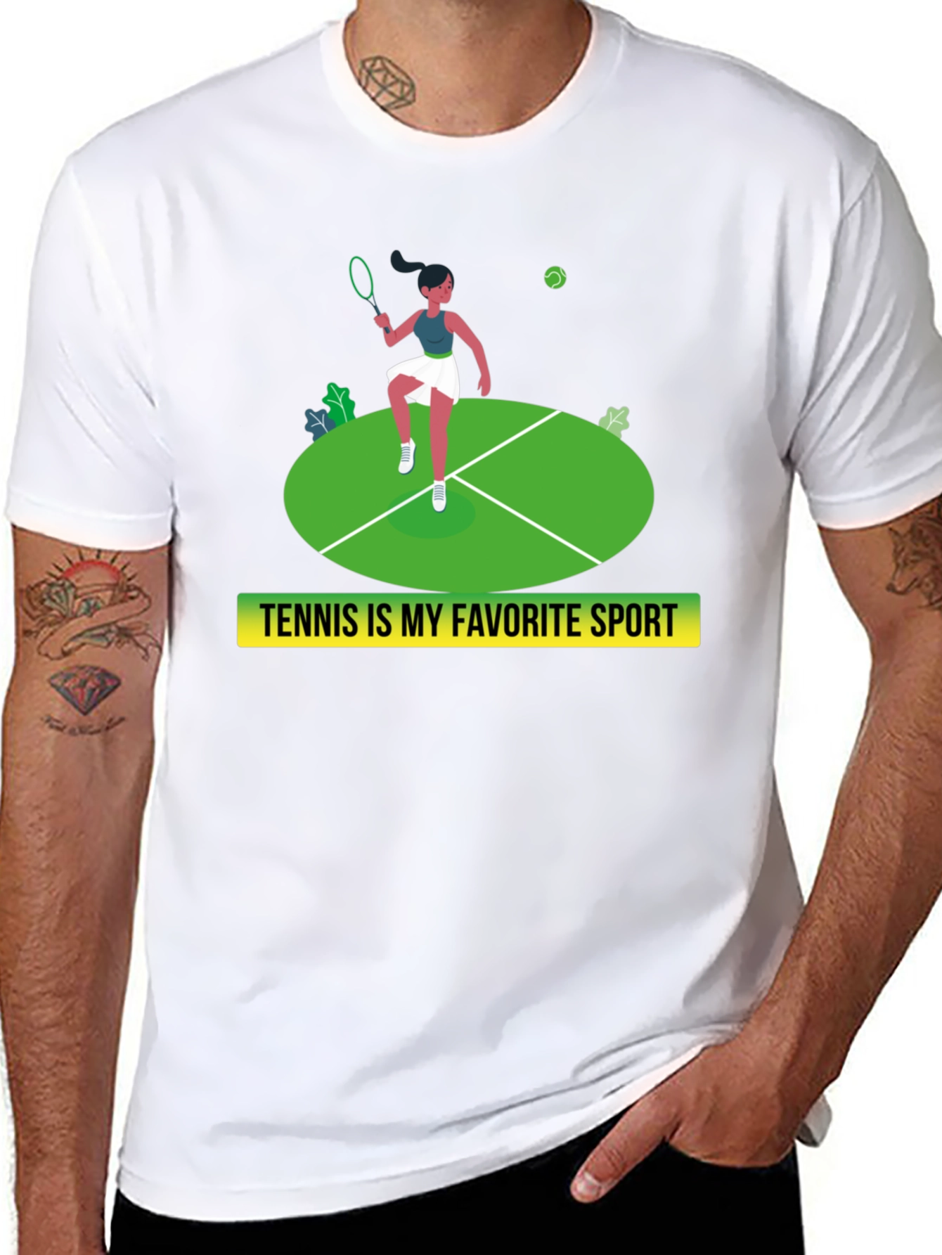 Tennis Lover Graphic Tee