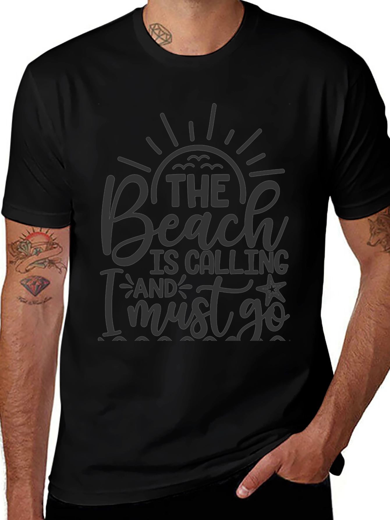The Beach is Calling T-Shirt - Summer Vacation Tee