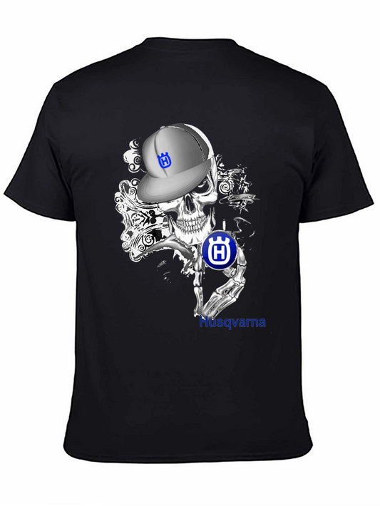 Husqvarna Skull T-Shirt - Moto Style