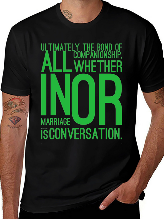 Humorous In or Marriage Graphic Tee