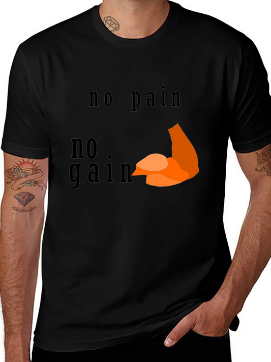 No Pain No Gain Graphic Tee