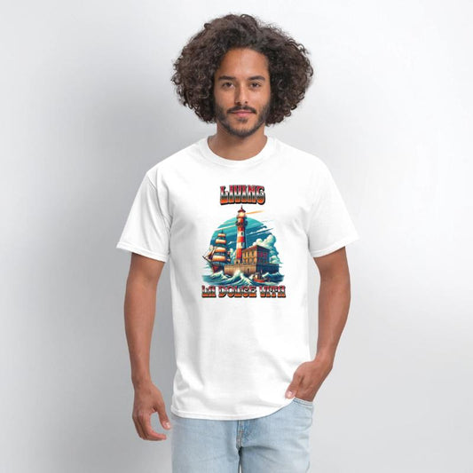 'Living La Dolce Vita', Italian Lighthouse and Sea