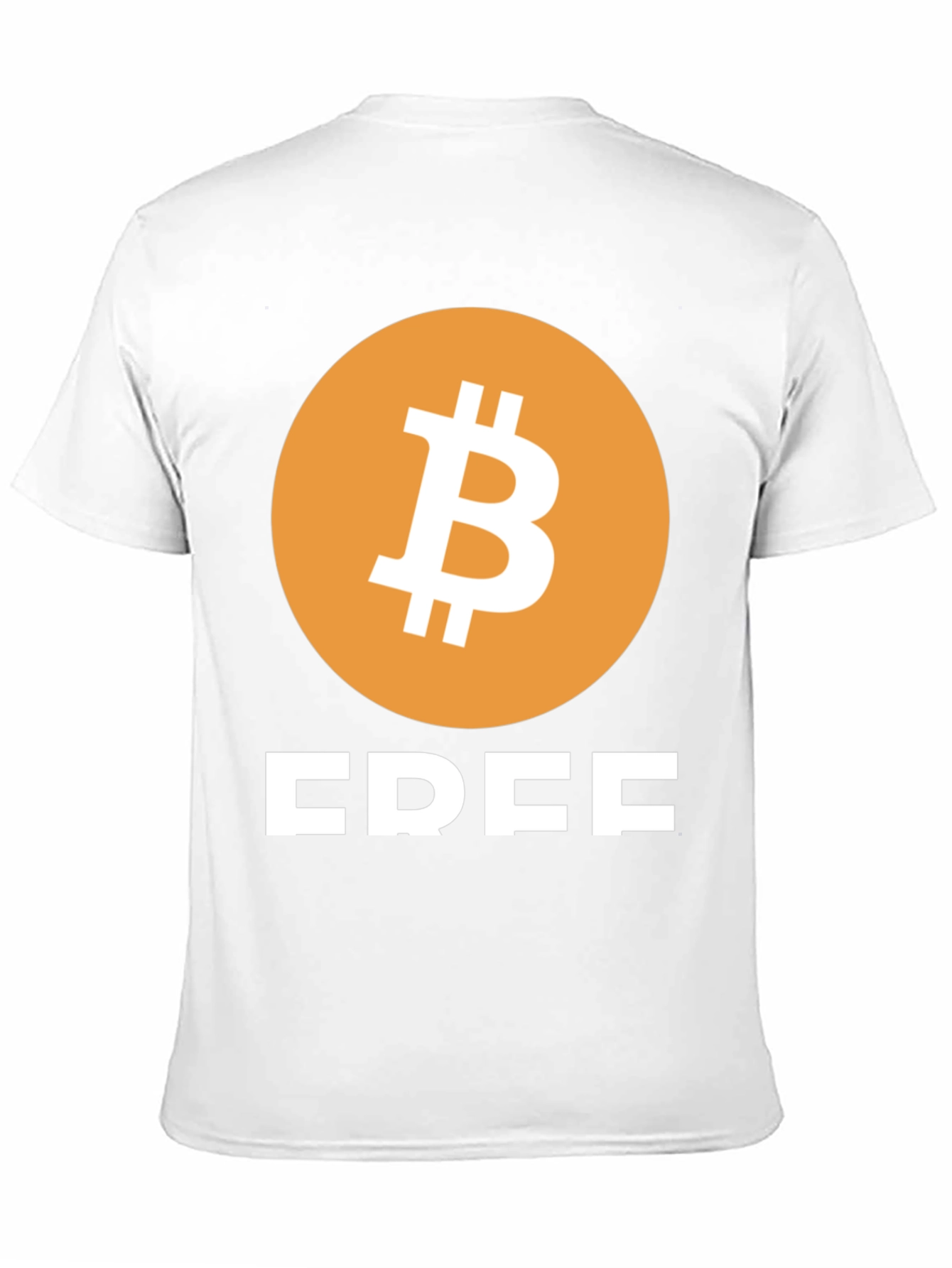 Bitcoin FREE Black T-Shirt - Crypto Enthusiast Apparel