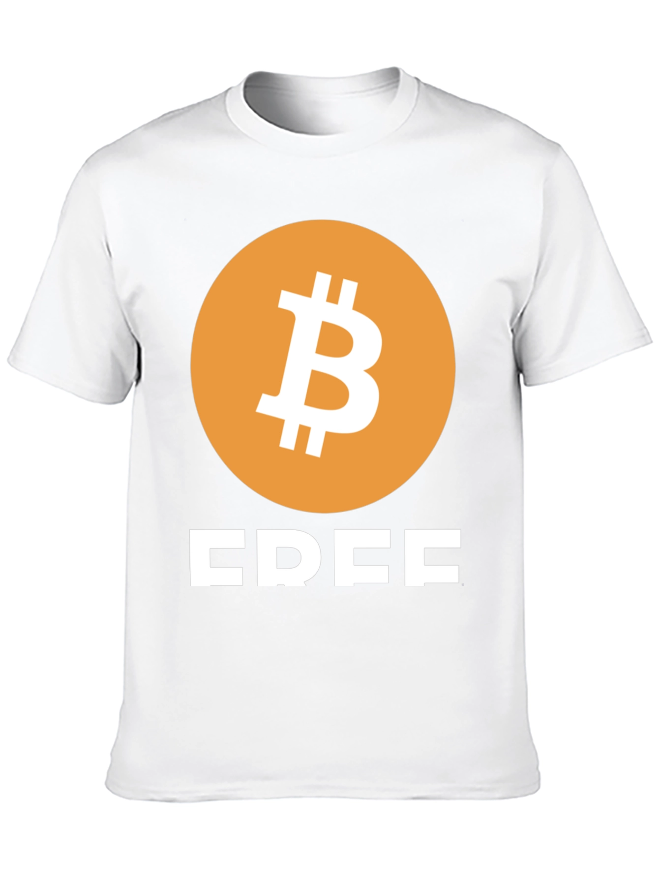 Bitcoin FREE Black T-Shirt - Crypto Enthusiast Apparel