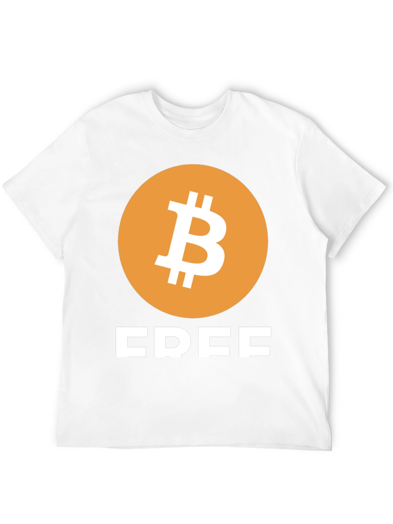 Bitcoin FREE Black T-Shirt - Crypto Enthusiast Apparel