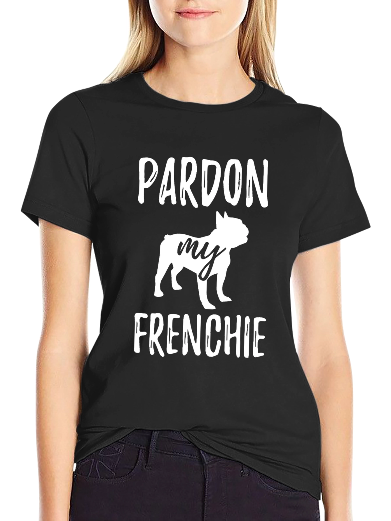 Pardon My Frenchie T-Shirt Bulldog Lover Tee