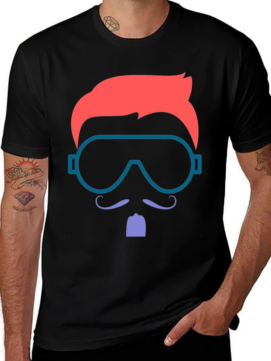 Retro Style T-Shirt with Graphic Design