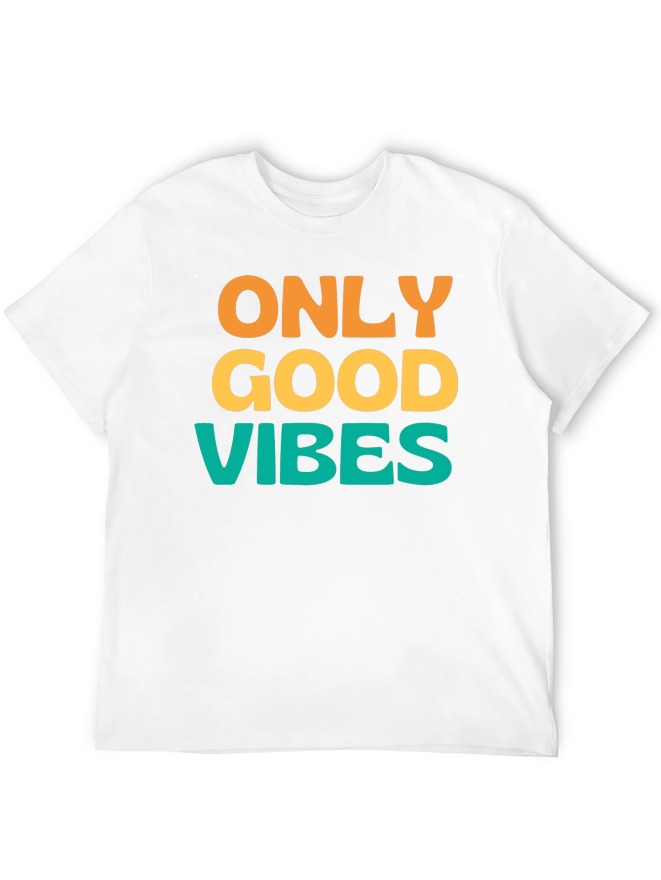 Only Good Vibes T-Shirt - Positive Message Tee